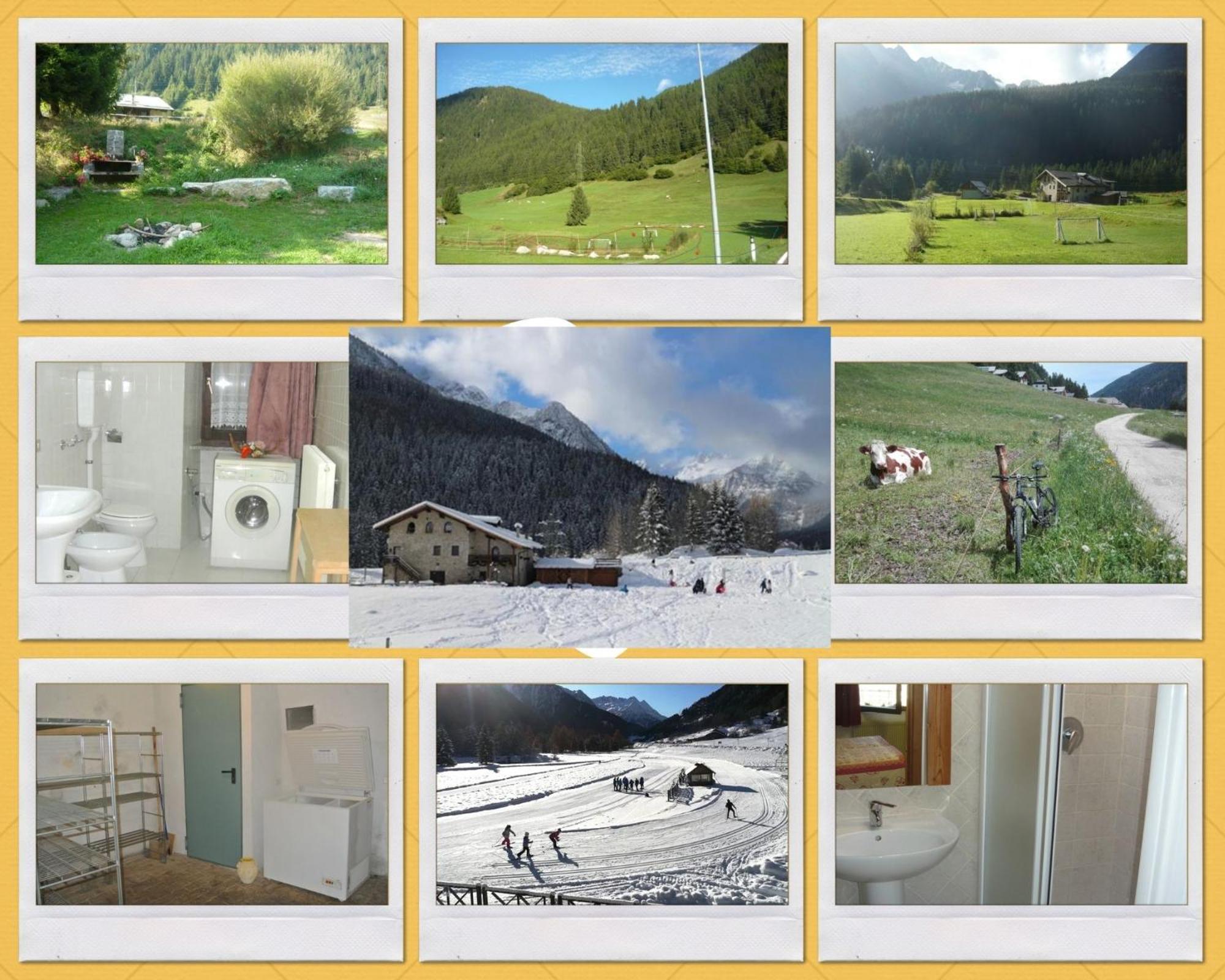 Willa Chalet Rustico Bertolini Per Gruppi! Vermiglio Zewnętrze zdjęcie