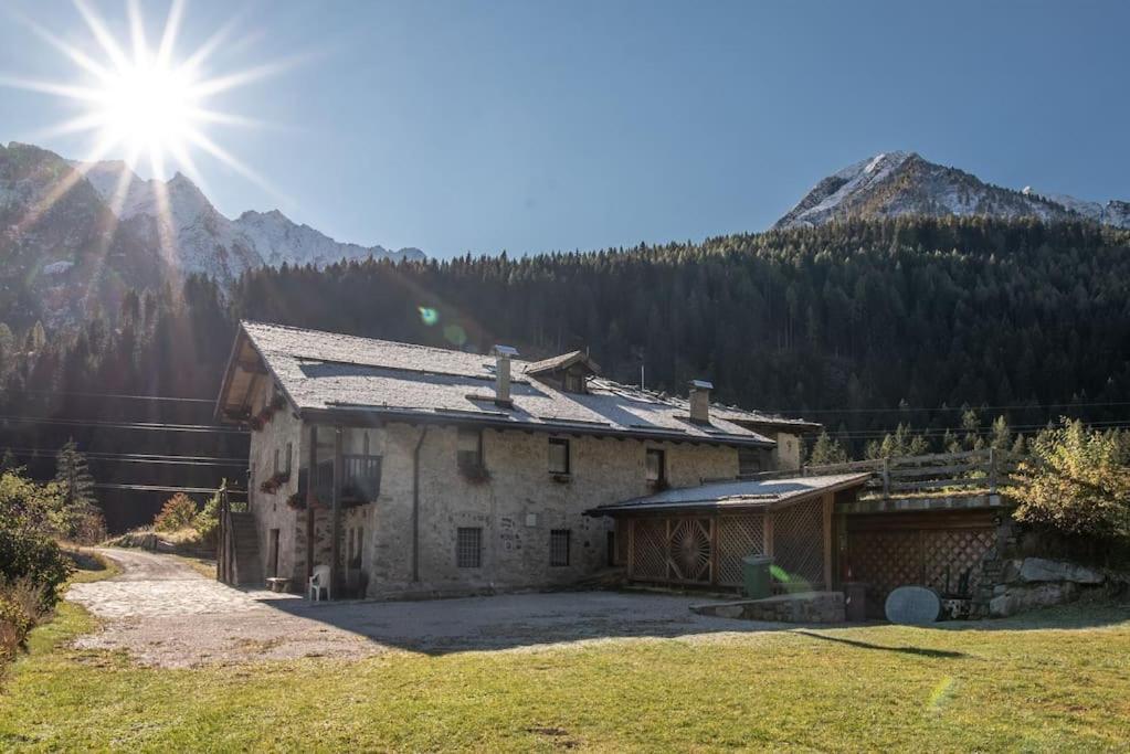 Willa Chalet Rustico Bertolini Per Gruppi! Vermiglio Zewnętrze zdjęcie