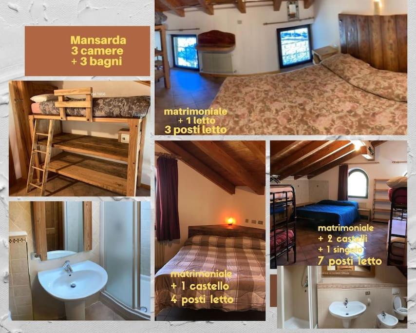 Willa Chalet Rustico Bertolini Per Gruppi! Vermiglio Zewnętrze zdjęcie