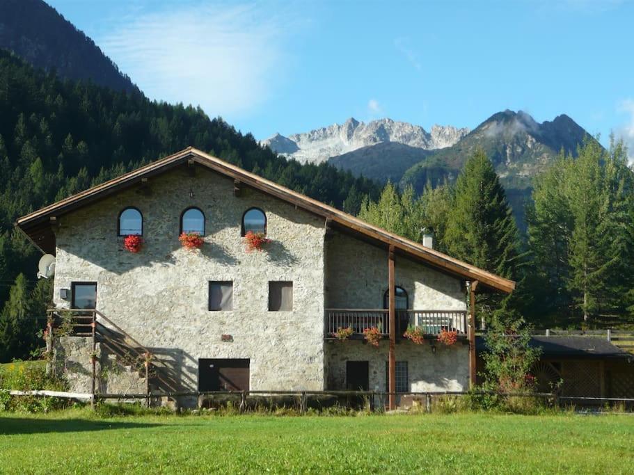 Willa Chalet Rustico Bertolini Per Gruppi! Vermiglio Zewnętrze zdjęcie
